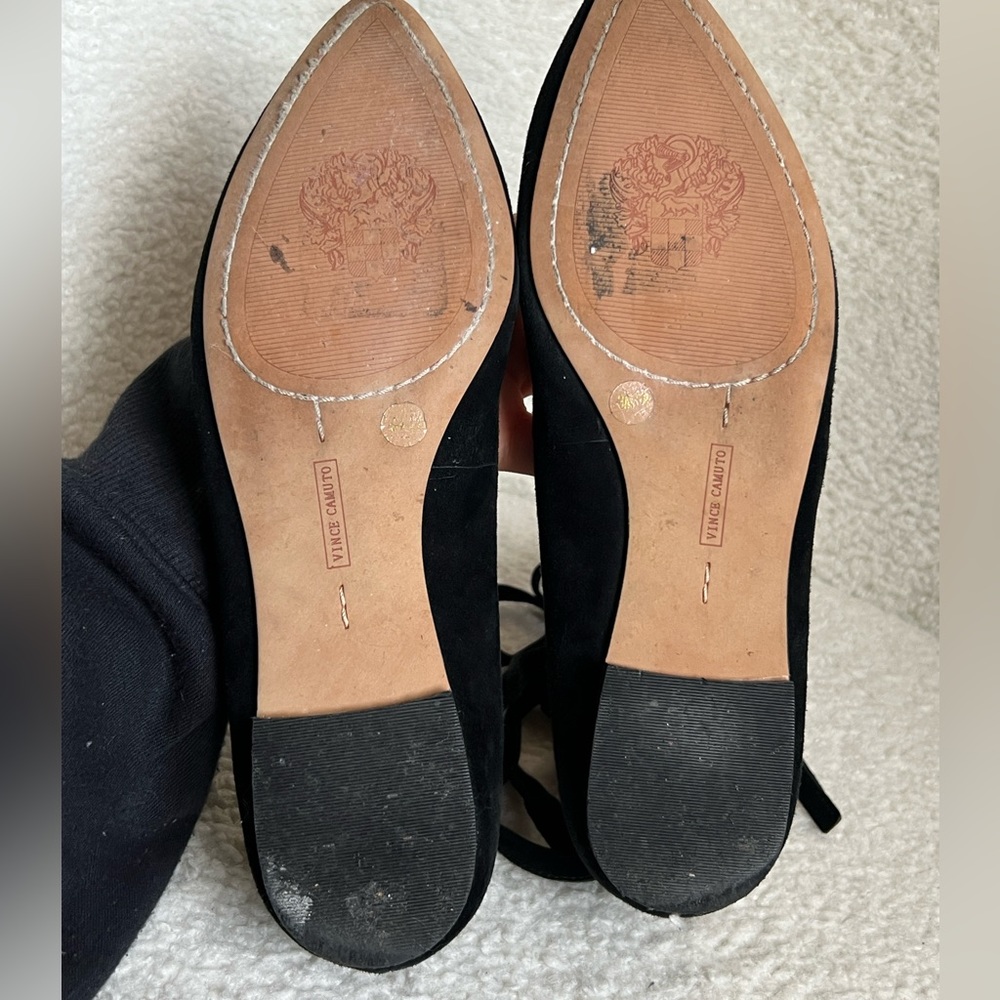 Vince Camuto long strap flats - Picture 5 of 9